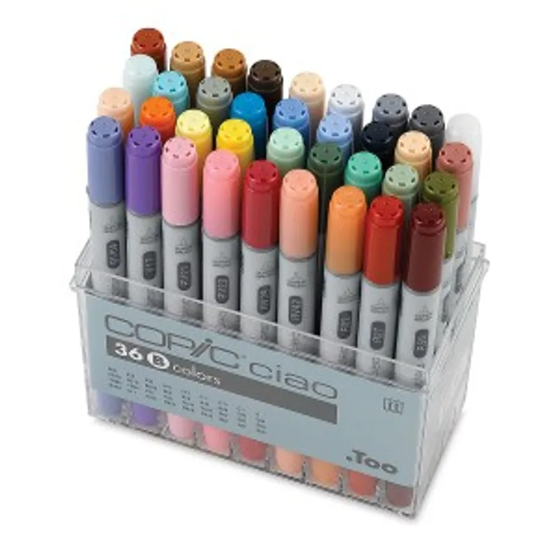 COPIC Ciao 彩繪筆 36色套裝Set B