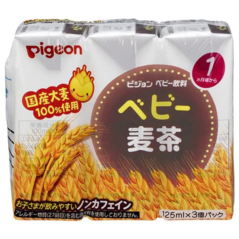 貝親紙盒裝麥茶 13775