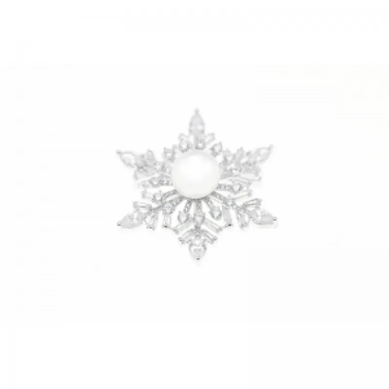 Acici澳玥胸針-雪花