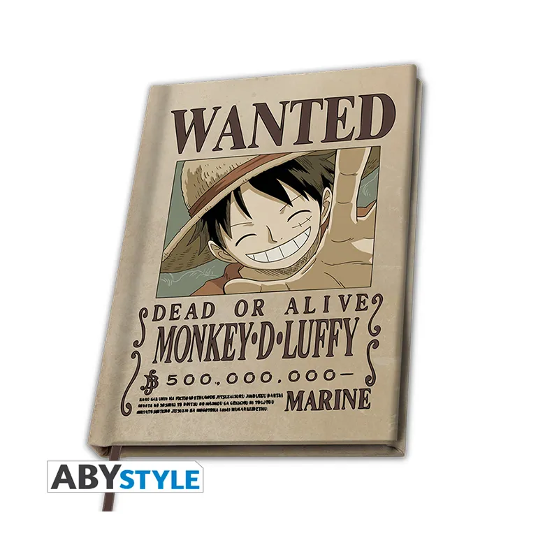 ABYstyle One Piece 海贼王 - A5 笔记本-通缉路飞
