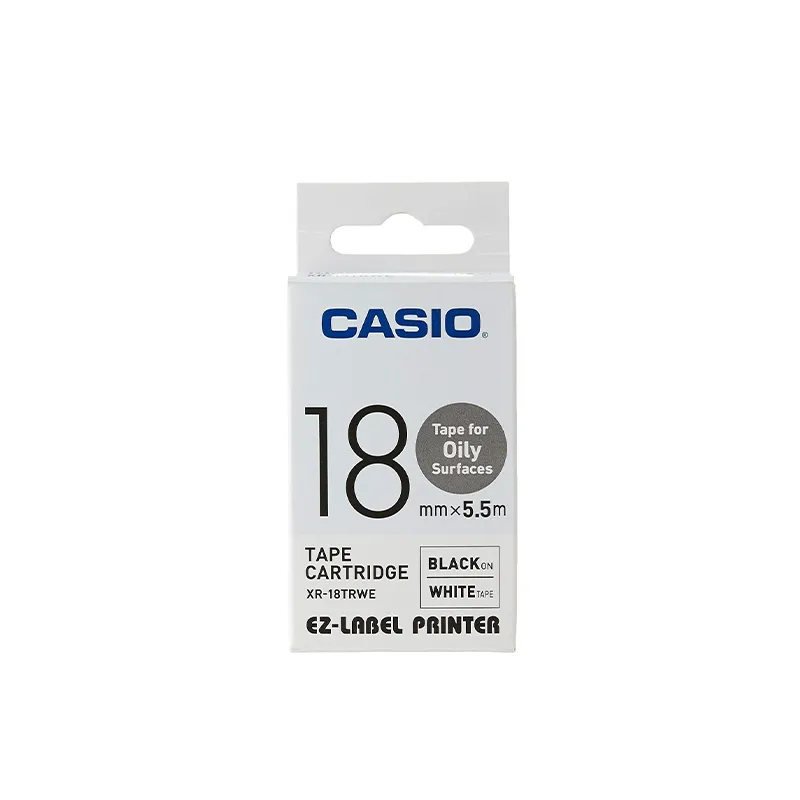 CASIO 标签纸 XR18TRWE