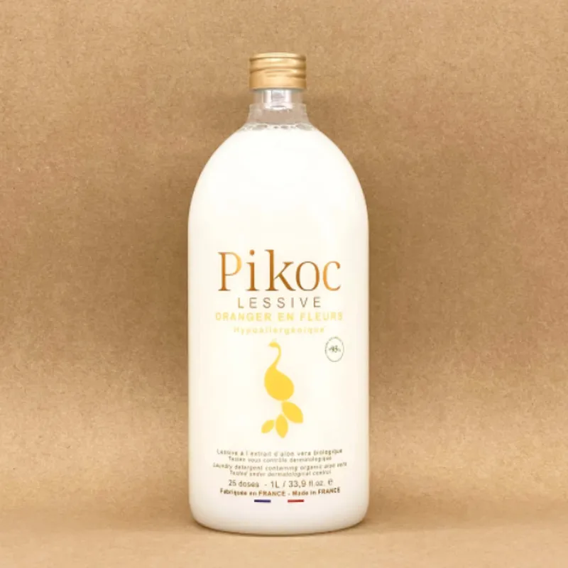 PIKOC 有機成份洗衣液-橙花香味 1升