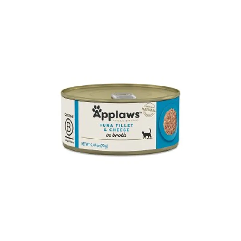 Applaws 愛普士 Natural Wet Cat Food 吞拿魚+芝士 貓罐頭