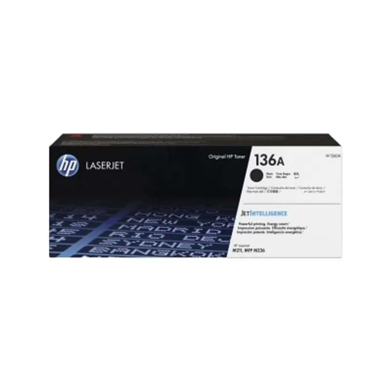 HP 惠普 136A LaserJet 黑色原廠碳粉匣 (W1360A)
