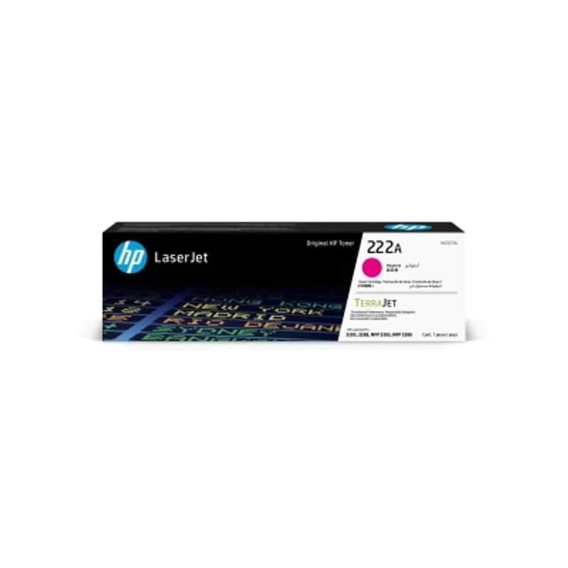 HP 惠普 222A洋紅色原廠LaserJet碳粉匣 (W2223A)