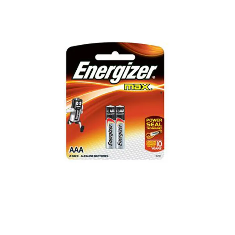 ENERGIZER 勁量鹼性電芯-3A-2粒咭裝 E92BP2