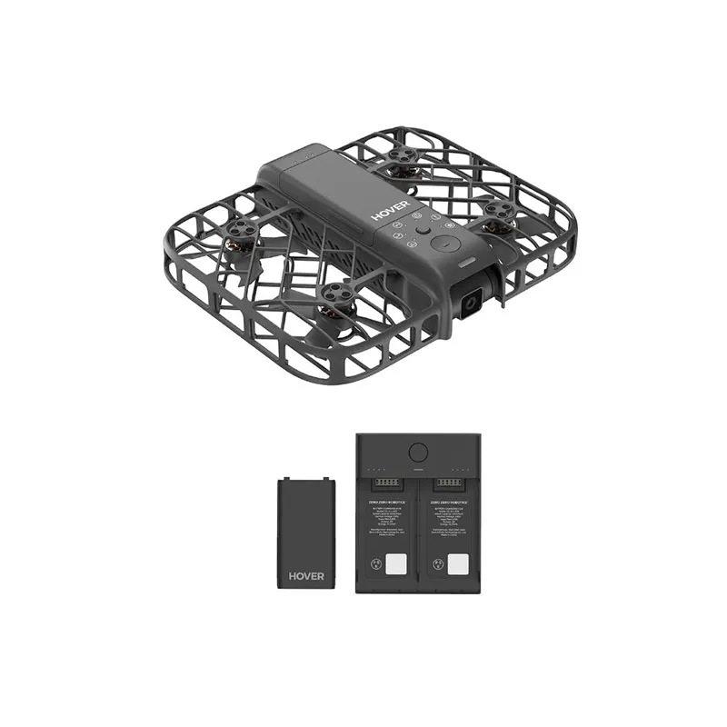 HOVER 超轻自拍飞行相机(黑色-2电池加随身双位充电座 Combo套装) X1SMART/BLACK