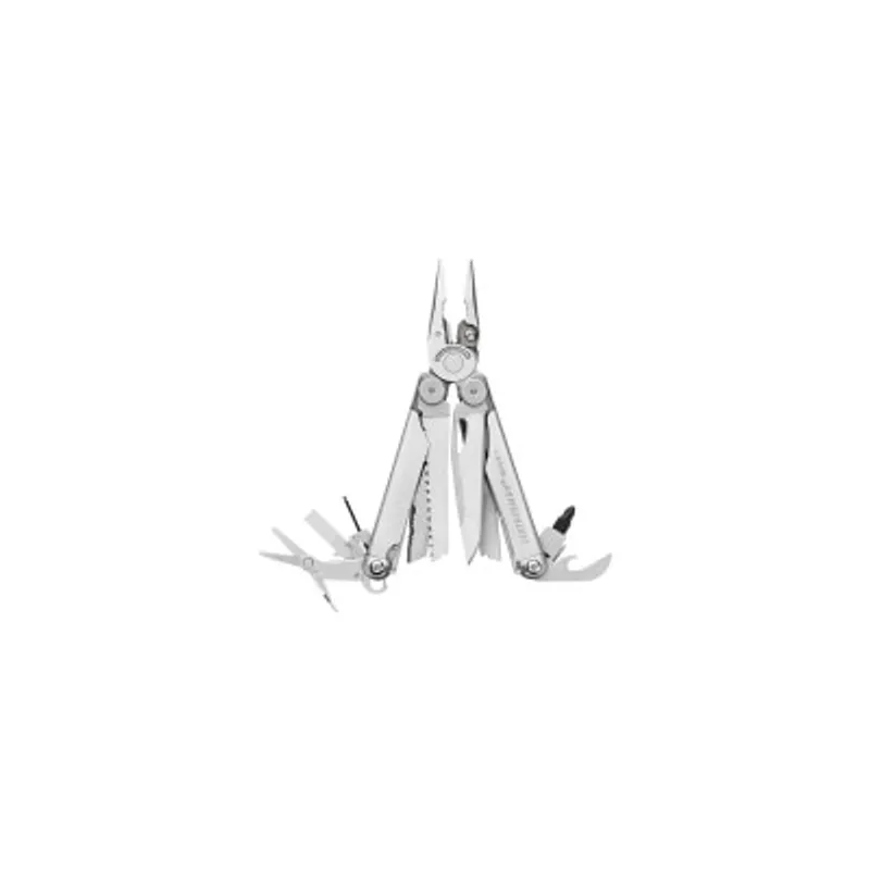 Leatherman 多用途帶鉗工具 WAVE+ 銀色