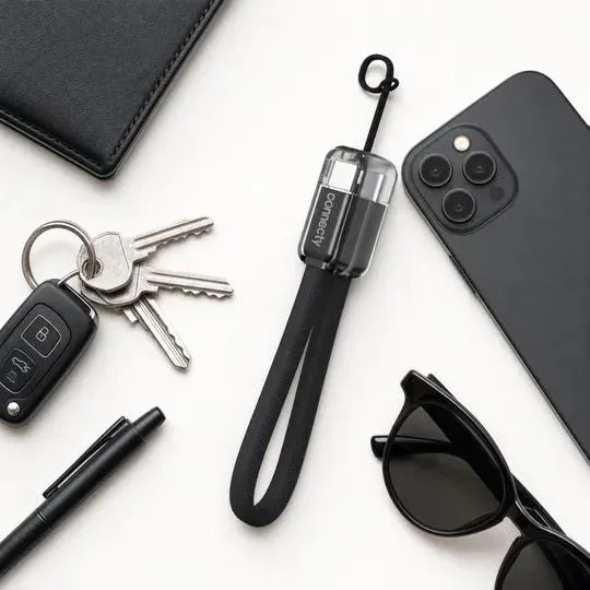 Connecty StrapLink USB-C to USB-C 170mm 掛繩充電線