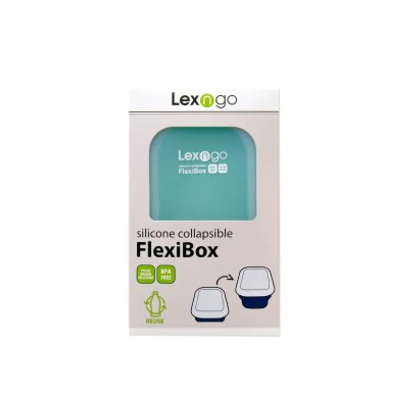 Lexngo 矽膠蓋可摺疊食物盒 (小)