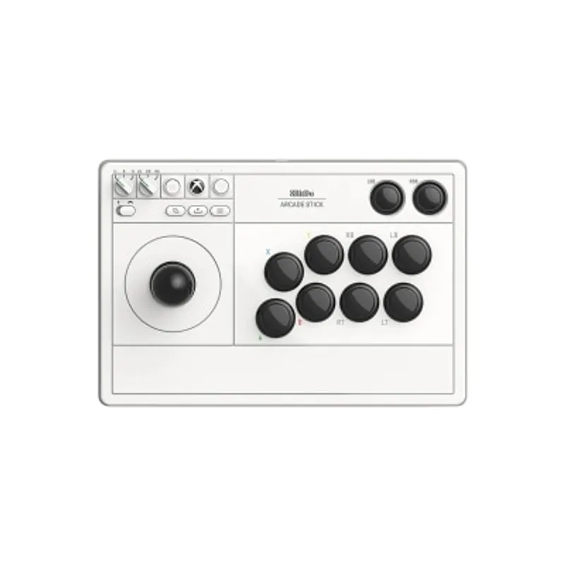 八位堂 Xbox 街機搖杆(白色) 遊戲手掣