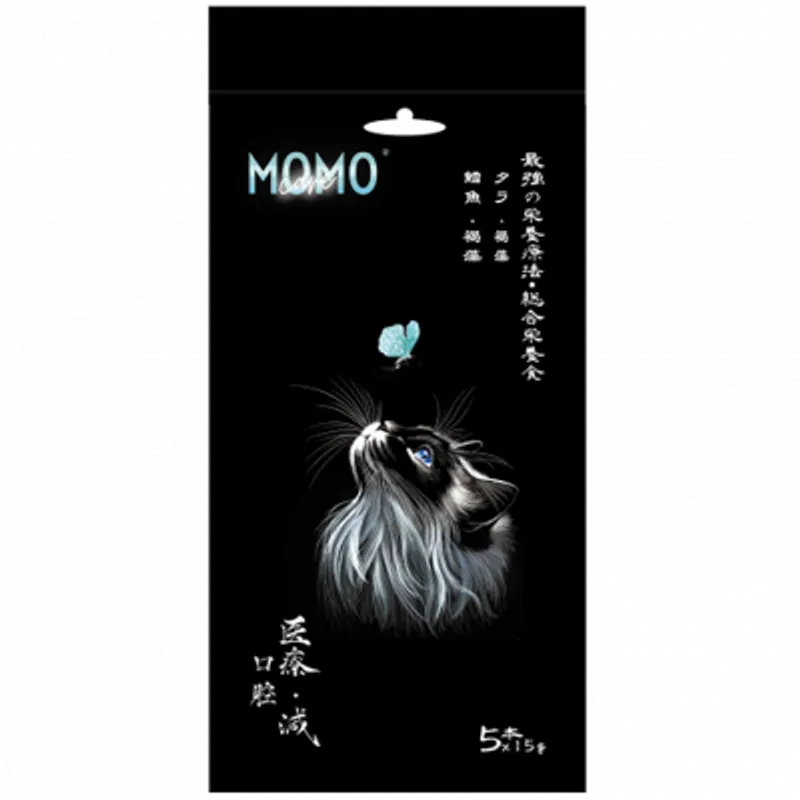 萌寵守護 - 貓主食肉泥條 - 鱈魚+褐藻【口腔】(15g x 5本) - MOMOCARE