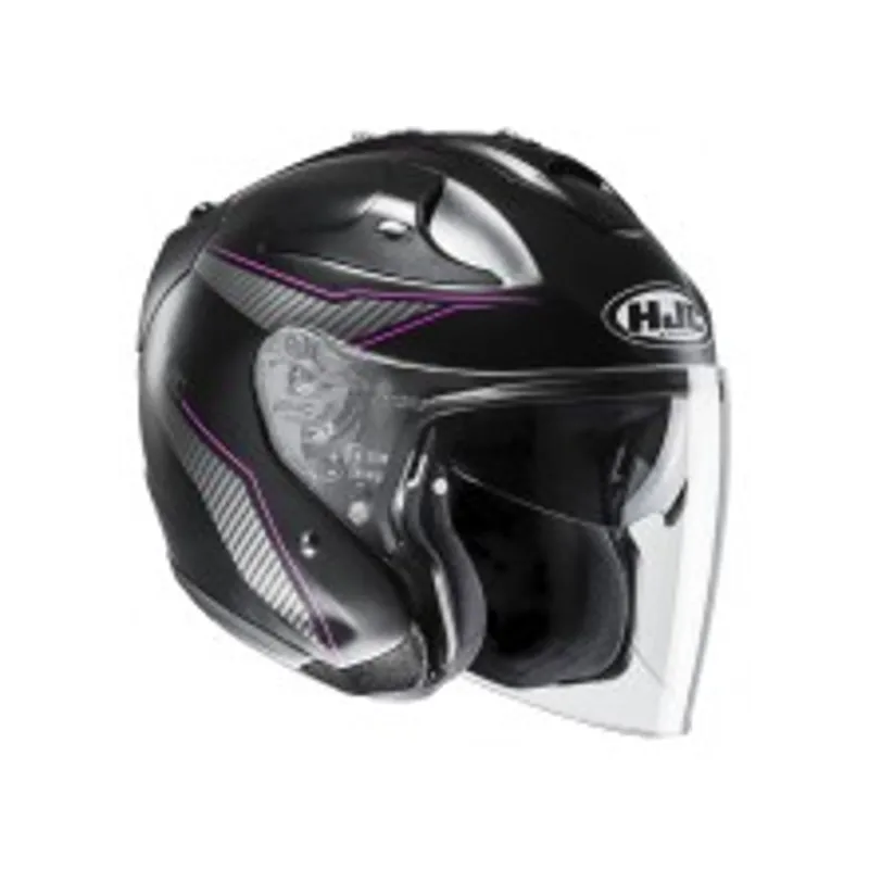 HJC FG JET JIKE 消光黑粉紅