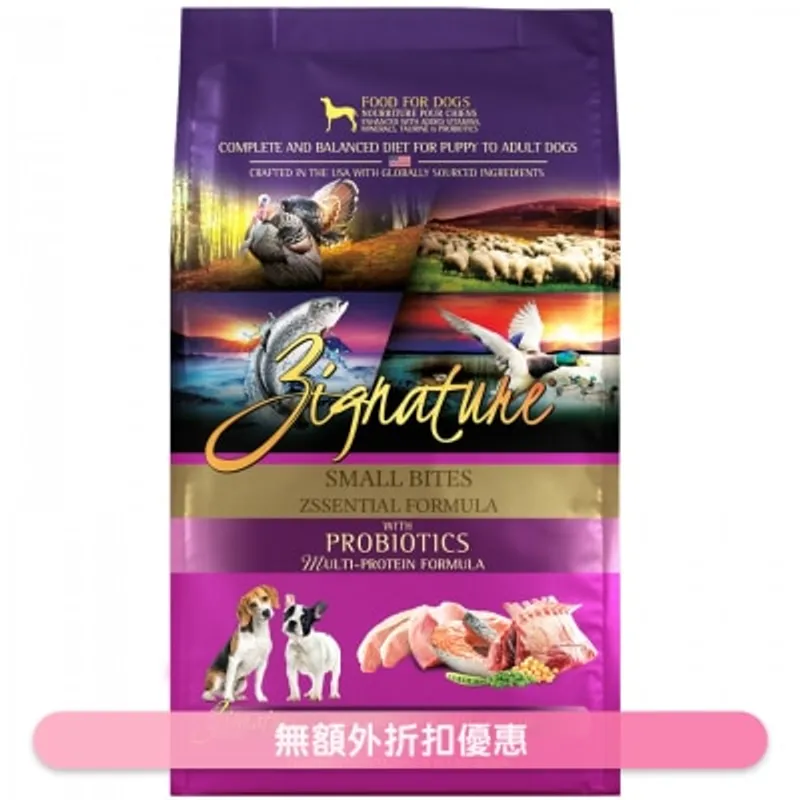[益生菌配方] 超越超級配方 小型犬狗糧 (4lb) - ZIGNATURE