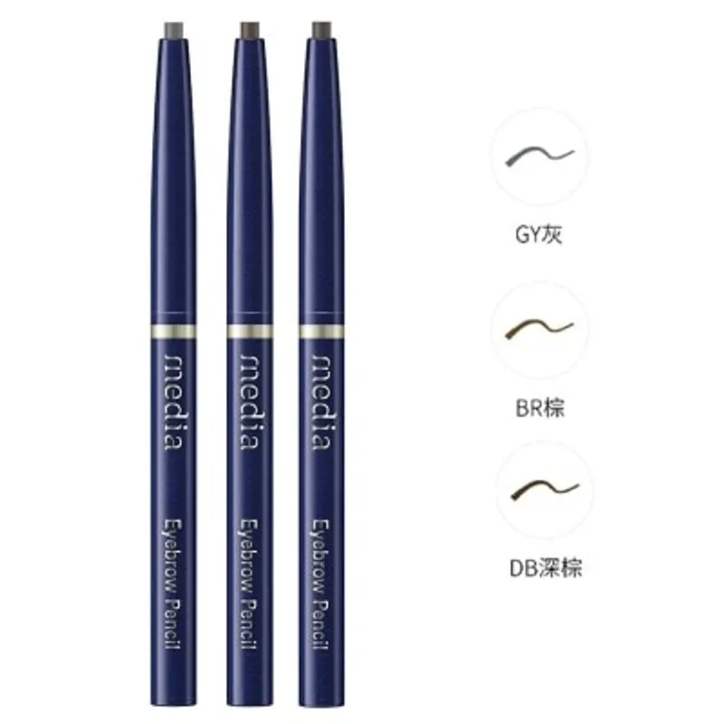 媚點 自轉式眉筆(橢圓)灰 0.23g