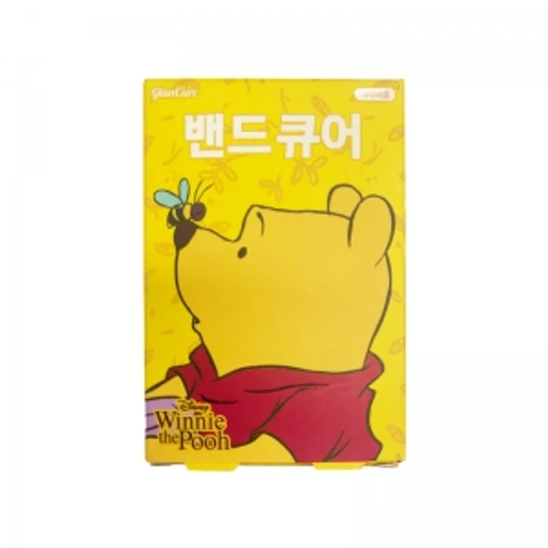 韓國標準型創口貼 10片/盒（Winnie the pooh圖案）
