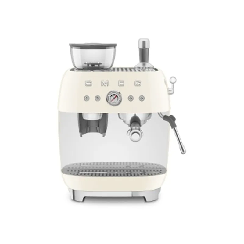 Smeg EGF03CRUK 內置咖啡研磨手動義式咖啡機 半自動咖啡機
