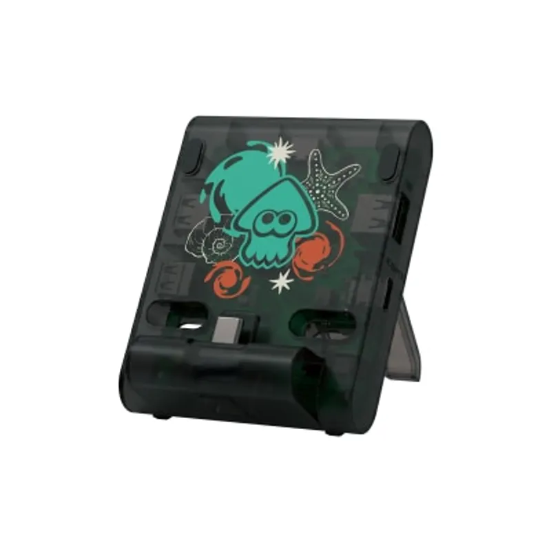 HORI 便攜式雙USB集線器支架《斯普拉遁 塗擊隊》(NSX-242A) for Nintendo Switch 2