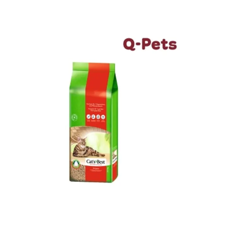 Cat'S Best 黏結吸臭木貓砂 17.2kg