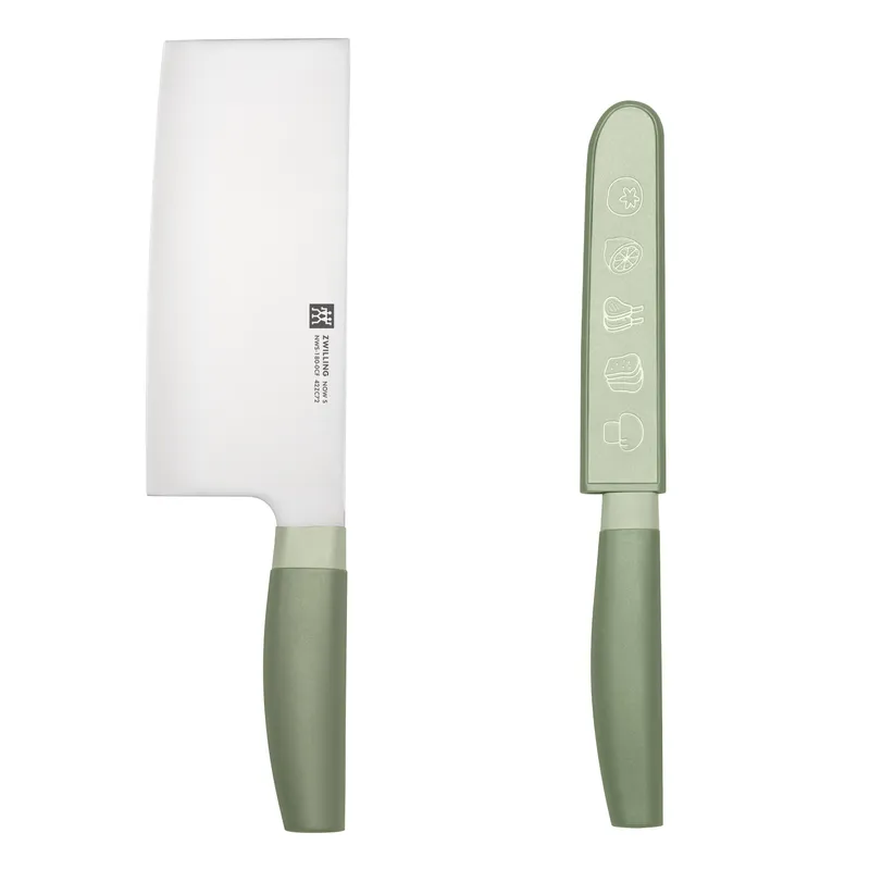 ZWILLING Now S 中式廚刀套裝2件 薄荷綠