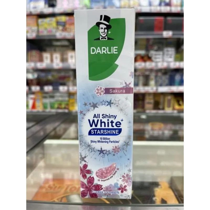 Darlie全亮白星耀日本晚櫻牙膏