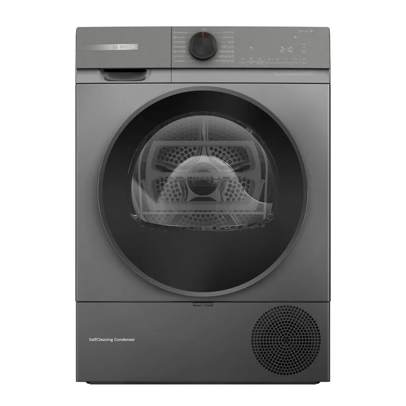 BOSCH 10KG熱泵式冷凝乾衣機 WQB254C1HK 黑色