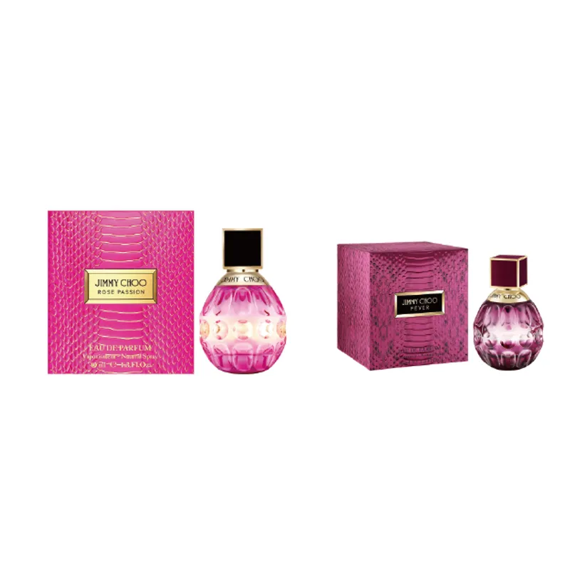 JIMMY CHOO ROSE PASSION X FEVER 香水套装