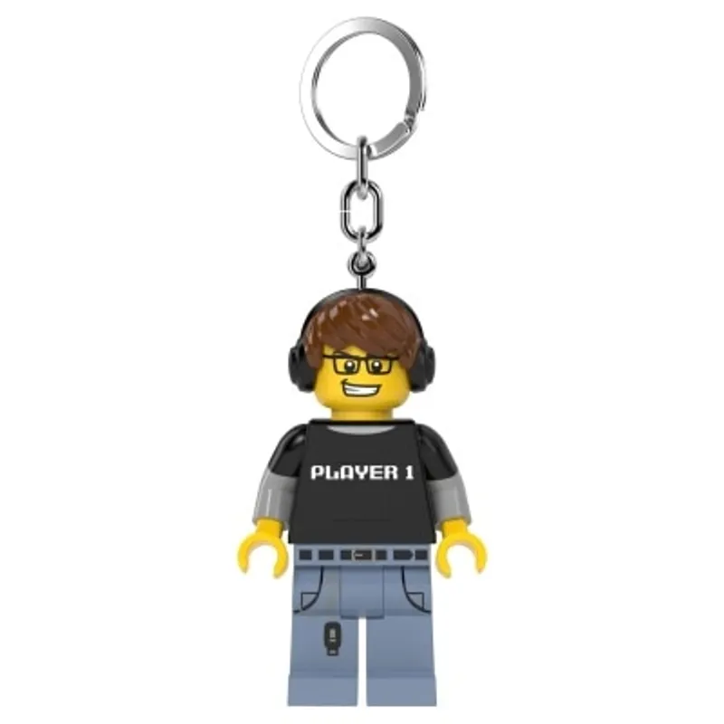 LEGO 樂高® Minifigures 鑰匙圈燈 電玩玩家 (KE217H)