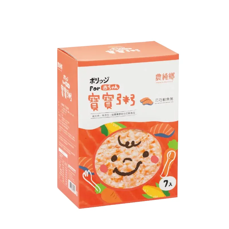 农纯乡 - 巧巧鲑鱼粥 150克 x 7入