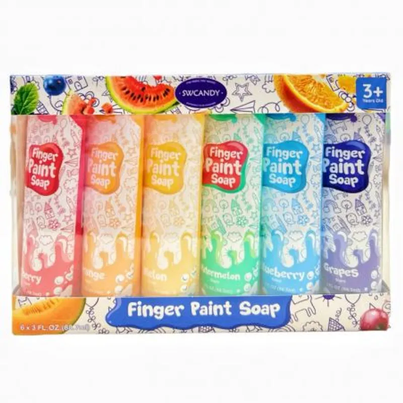 Finger Paint Soap 手指畫皂 6件裝