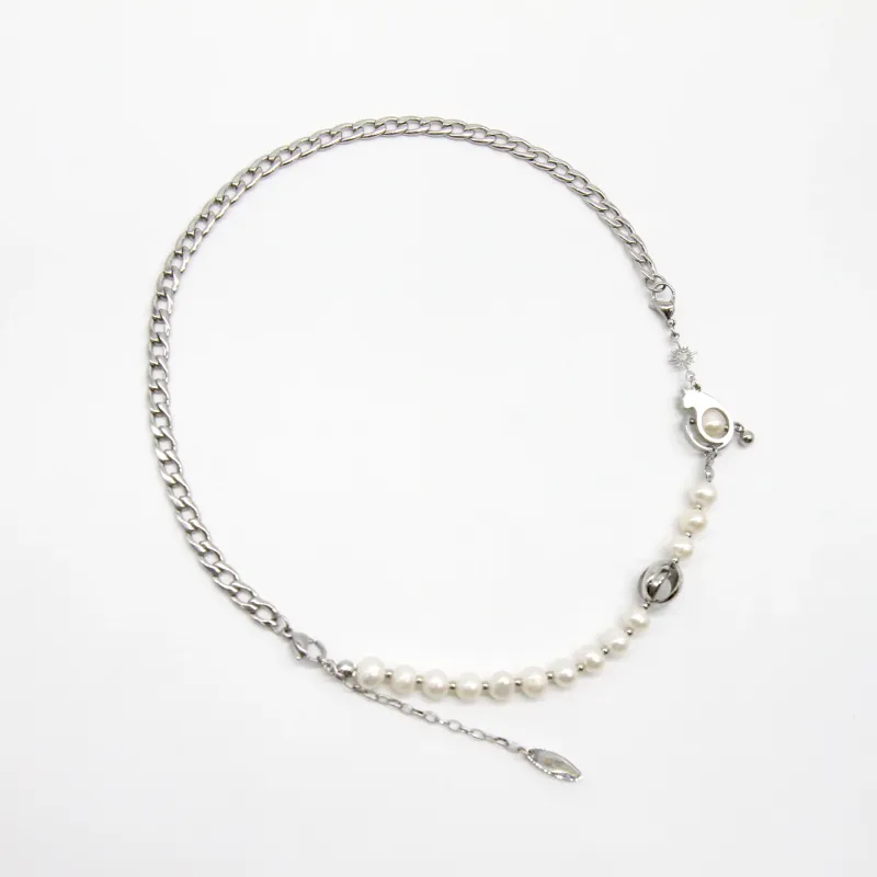 LunaWhisker | Starry Cat Pearl Dual-Use Necklace