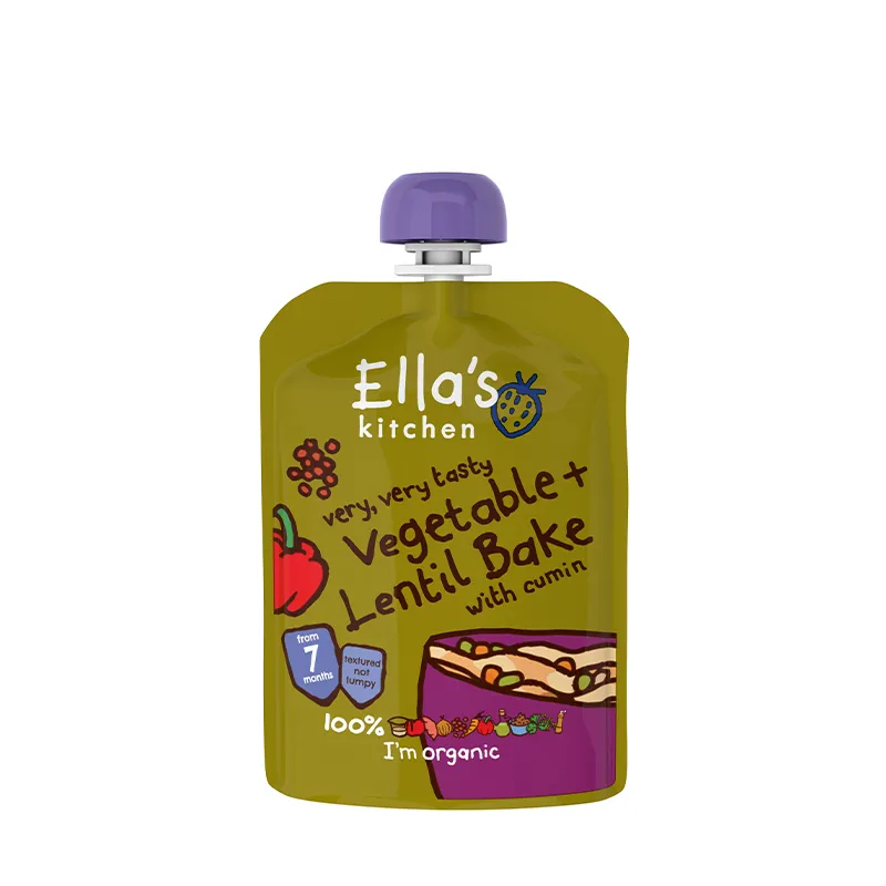 Ella's Kitchen 有机蔬菜烤扁豆蓉130克