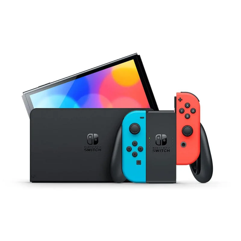 Nintendo Switch（OLED款式）紅藍色 港行