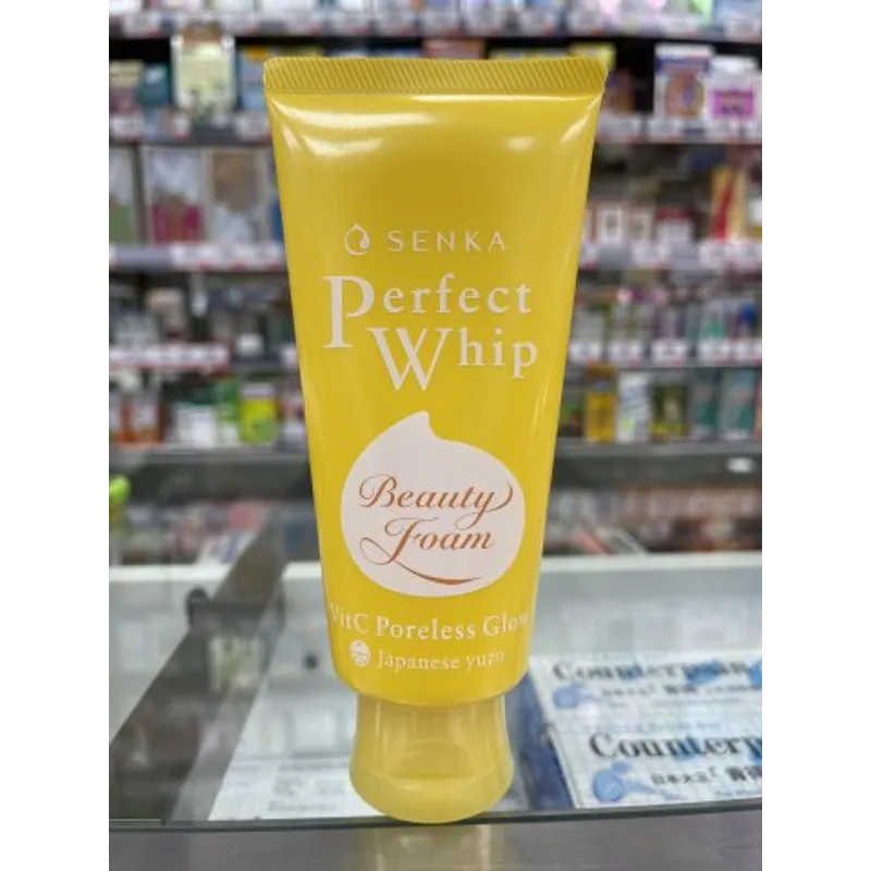 資生堂SENKA專科毛孔淨化潔顏乳100G(黃)