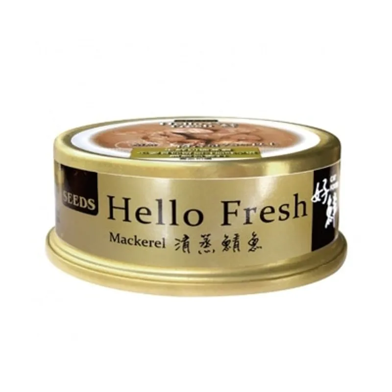 種子 Hello Fresh好鮮燉湯-清蒸鯖魚貓罐頭(50g) 827795