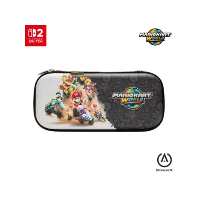 PowerA 任天堂 Switch 2 官方授權超薄保護套 - 瑪利歐賽車世界 (NSCS0575-01)