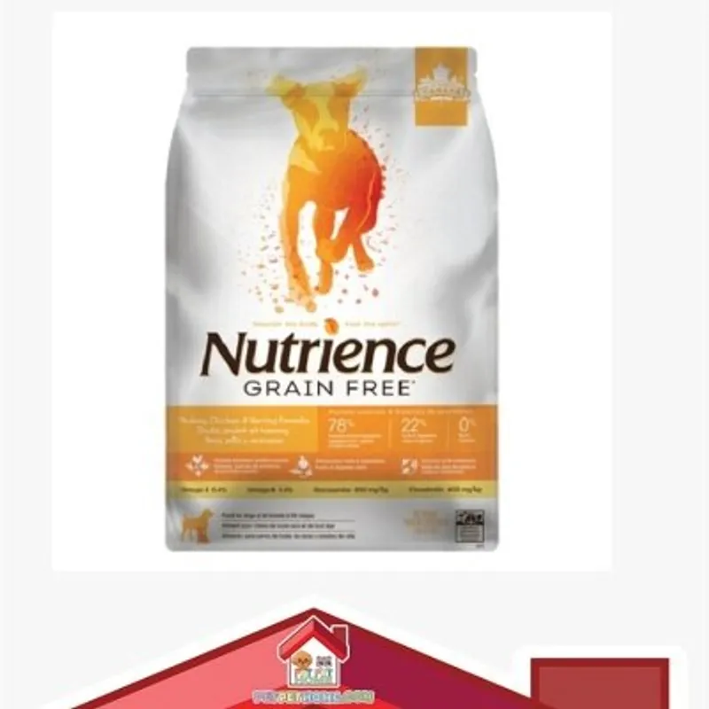 Nutrience 天然無穀物火雞+雞+鯡魚全犬配方