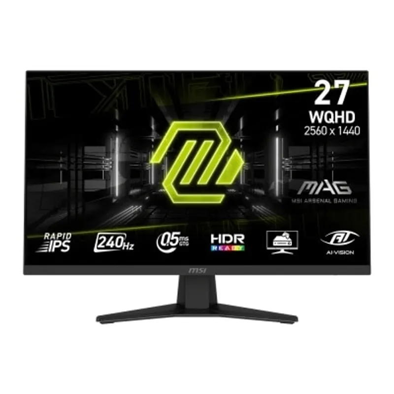 MSI 微星 MSI MAG 274QF X24 電競螢幕 (27"; 2560 X 1440; 240Hz; Rapid IPS)(MO-MA27X24)