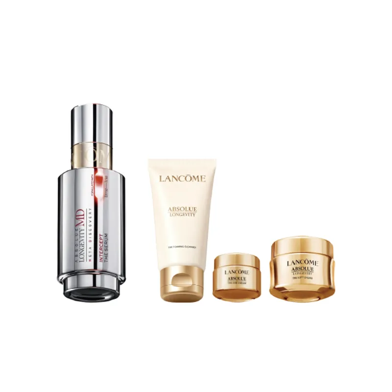 LANCÔME 菁纯MD驭时补剂精华 凝时精华50ml 套装