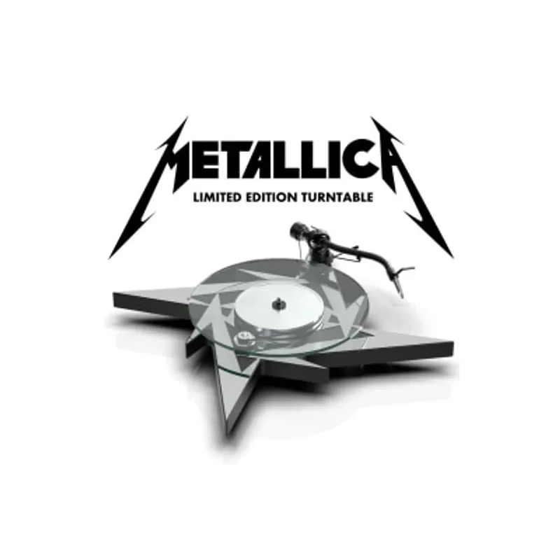 Pro-Ject Metallica Limited Edition 黑膠唱盤