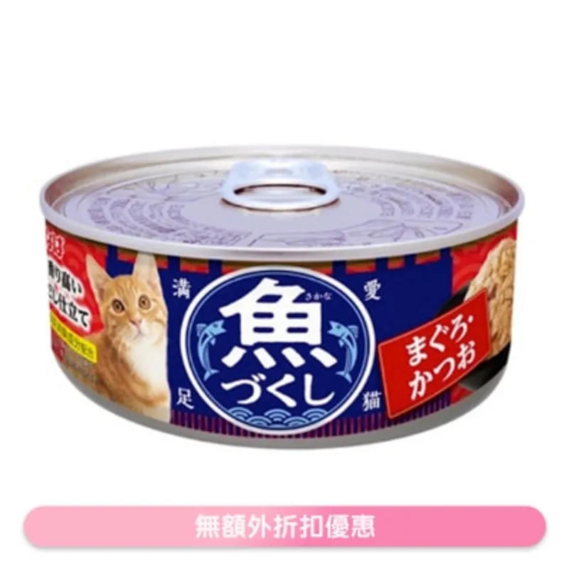 INABA 魚盛 吞拿魚·鰹魚 貓罐頭 (60g) 667336