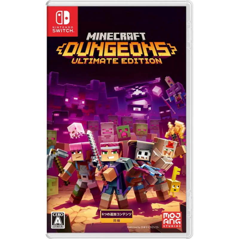 NS MINECRAFT DUNGEONS 我的世界：地下城 中/英/日文 日版