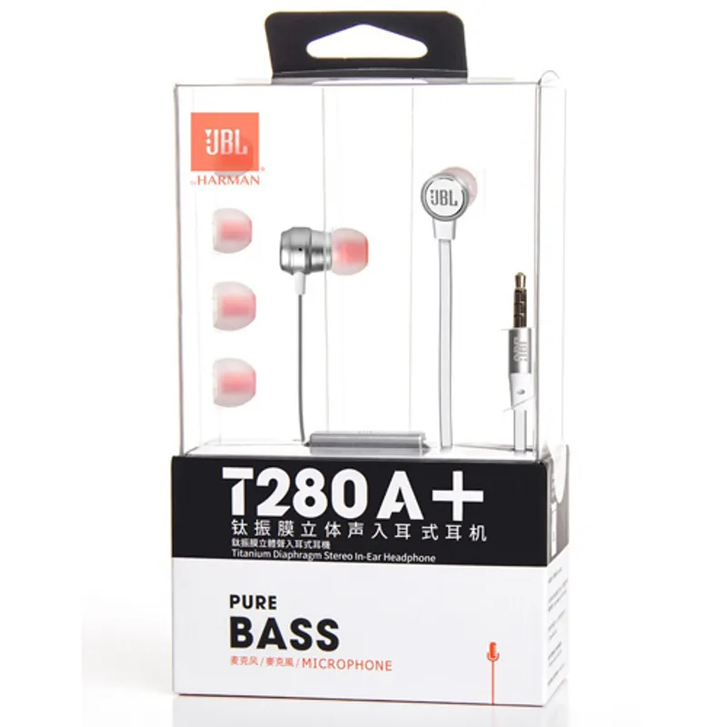 JBL 鈦振膜立體聲入耳式耳機 MICROPHONE