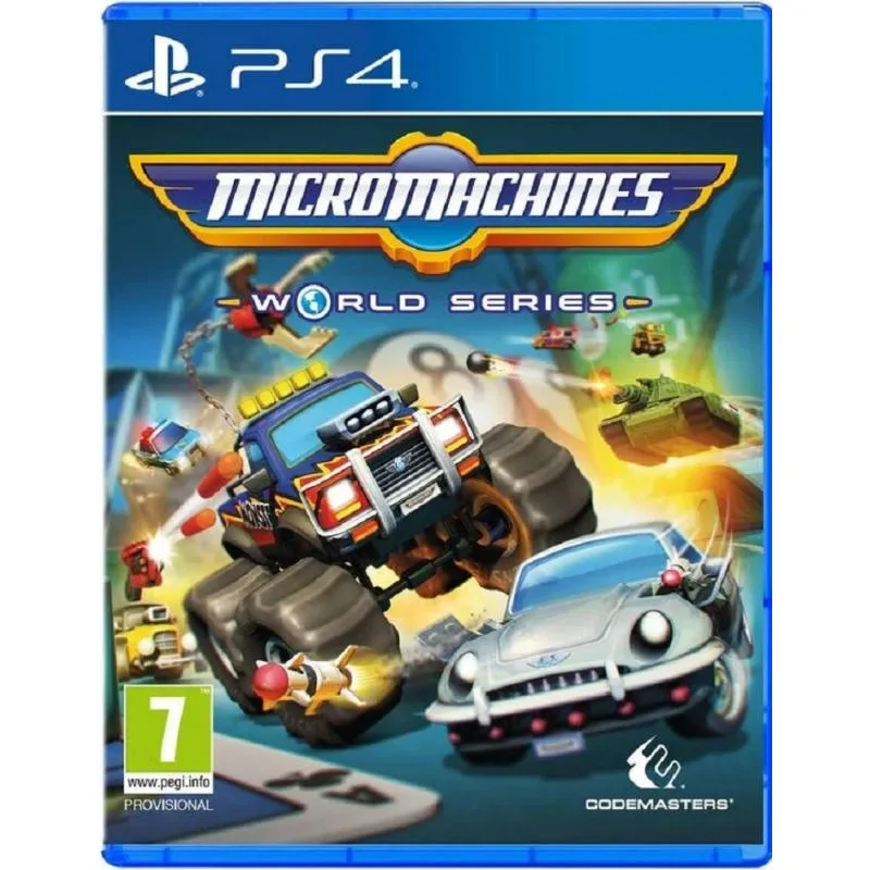 PS4 Micro Machines World Series 迷你機車世界大賽 英文 歐版