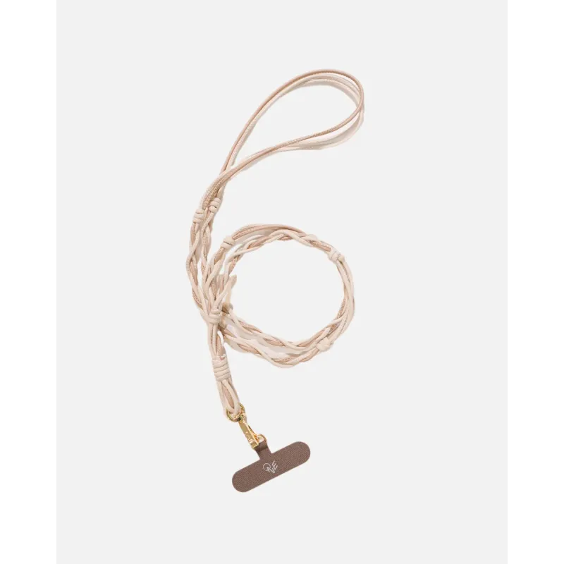 Corn Leather Phone Strap - OAT X SAND