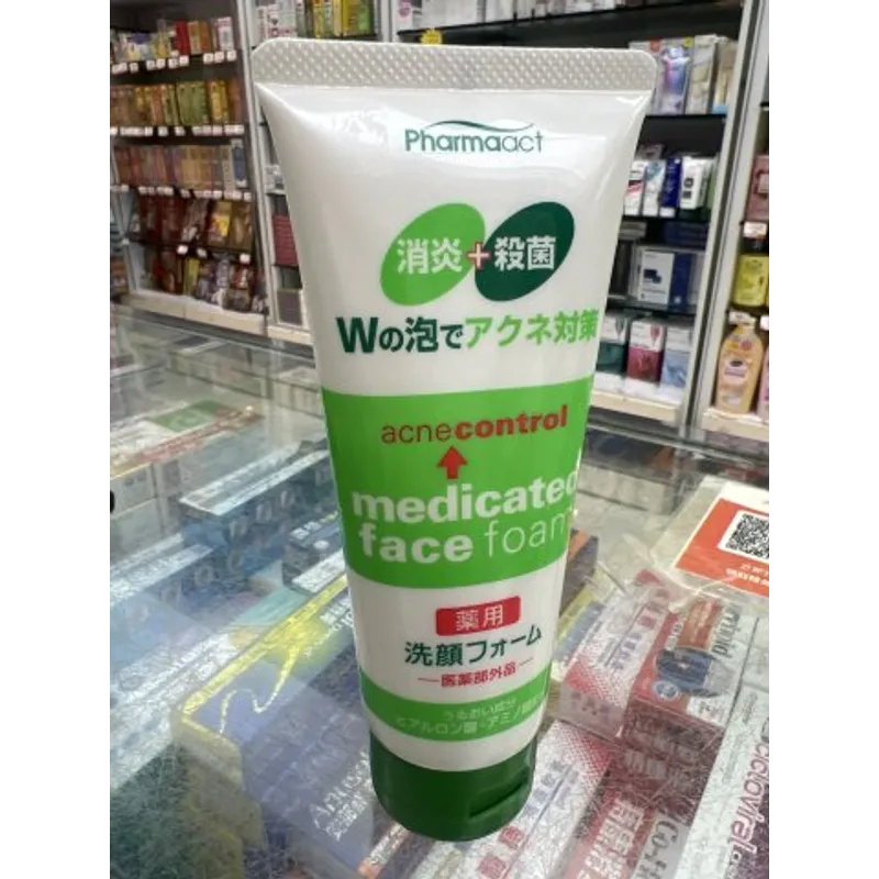 日本熊野油脂消炎抗痘洗面乳130g