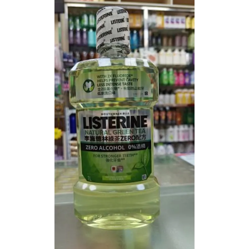 李施德林漱口水（綠茶zero)1000ML