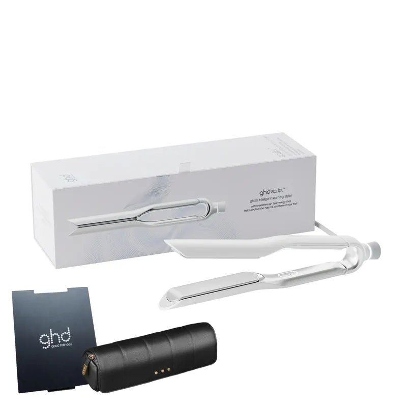 ghd sculpt interactive styler set - White