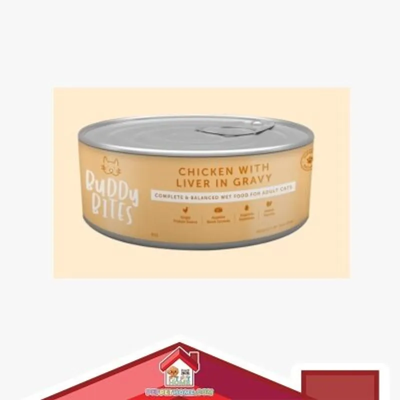 BUDDY BITES Buddy Bites 成貓主食罐 85g x 12 (原箱)