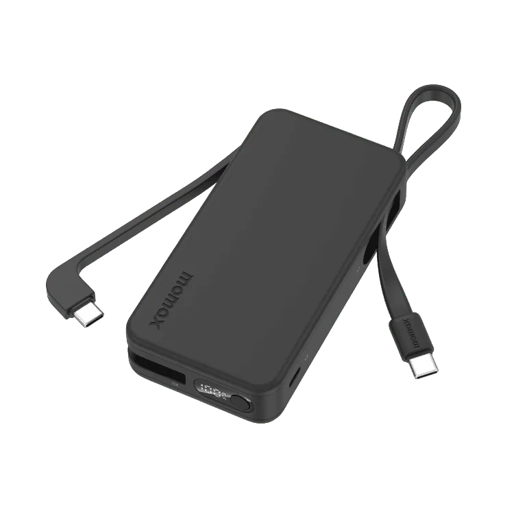 momax-1-Power Vital+ 10000mAh (內置雙Type-C線) (CCC 認證)